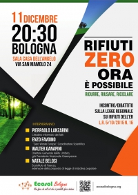 Nuova legge dell’Emilia Romagna sui rifiuti, l&#039;11 dicembre a Bologna