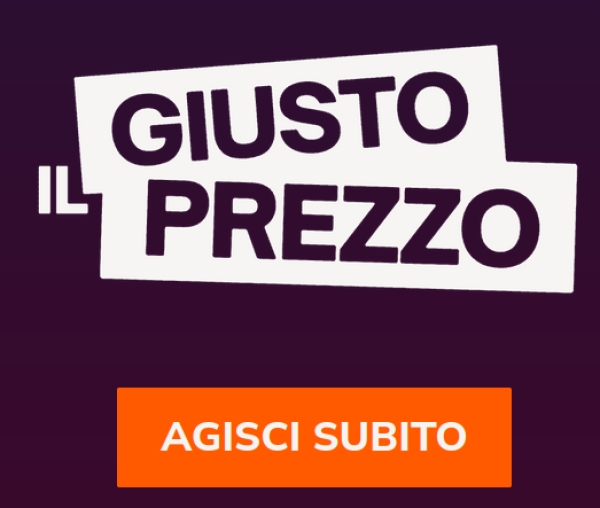 Adesione alla campagna "Il Giusto Prezzo" di Ultima Generazione