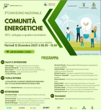 3° convegno nazionale comunità energetiche a Modena